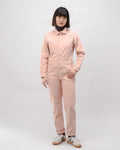 Cotton Twill Boiler Suit Rose