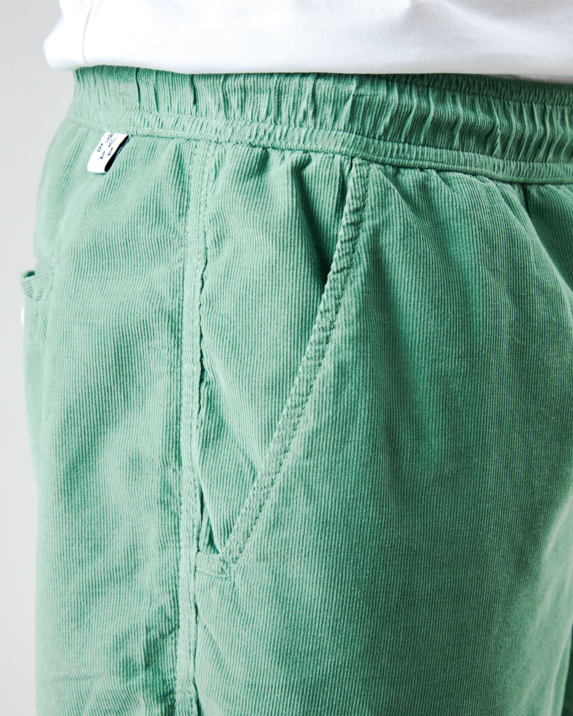 Baby Cord Short Light Green