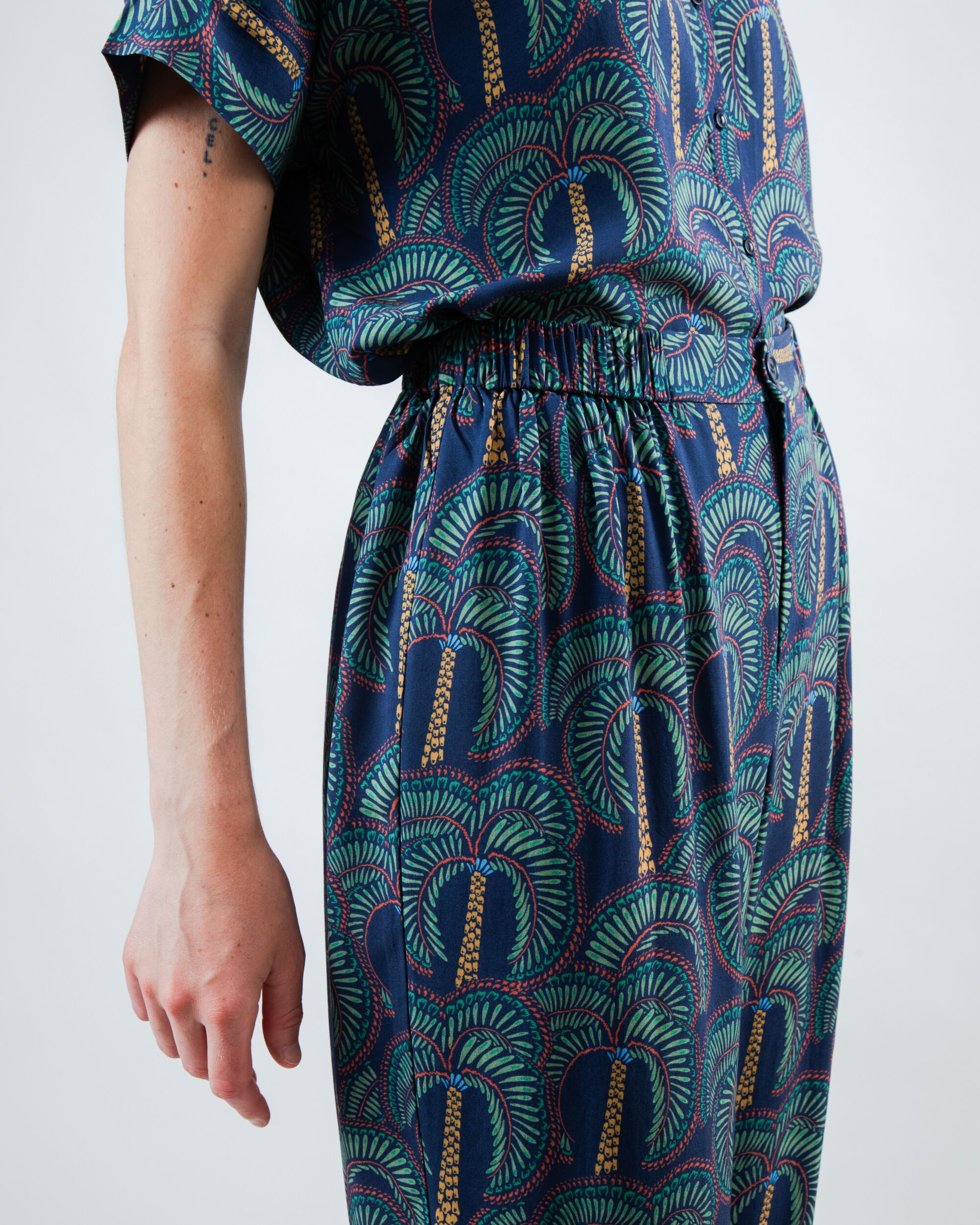 Borneo Harem Pants Navy