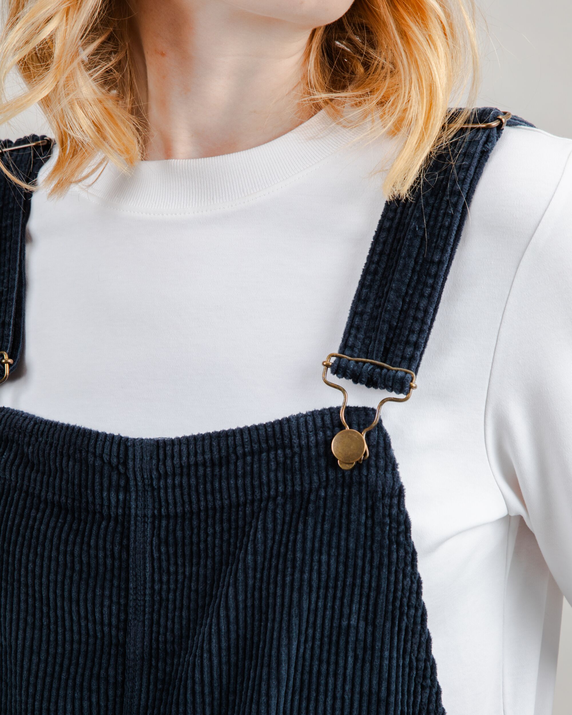 Corduroy Overall Navy