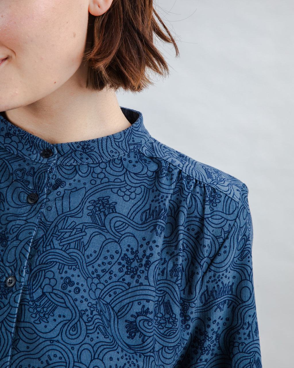 Baby Cord Noodles Blouse